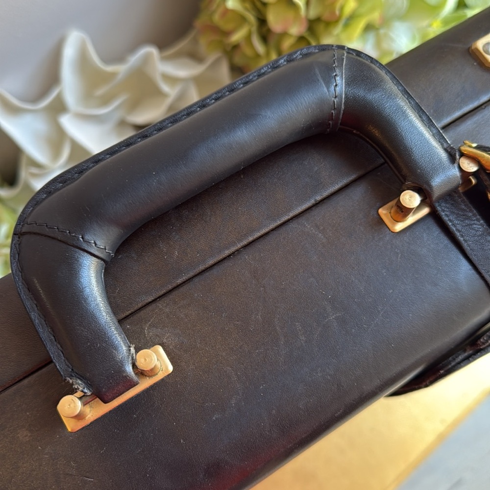 ULTRA RARE! Coach Vintage Classic Legacy Hardshell Briefcase in Black Leather - Picture 12 of 16